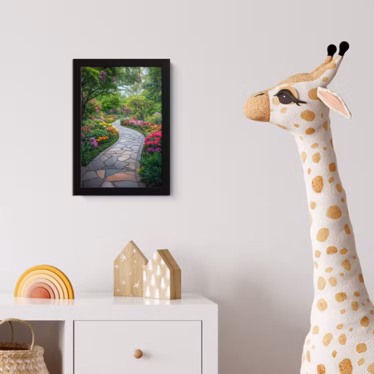 Poster met lijst - Park - Bloemen - Tuin — 5