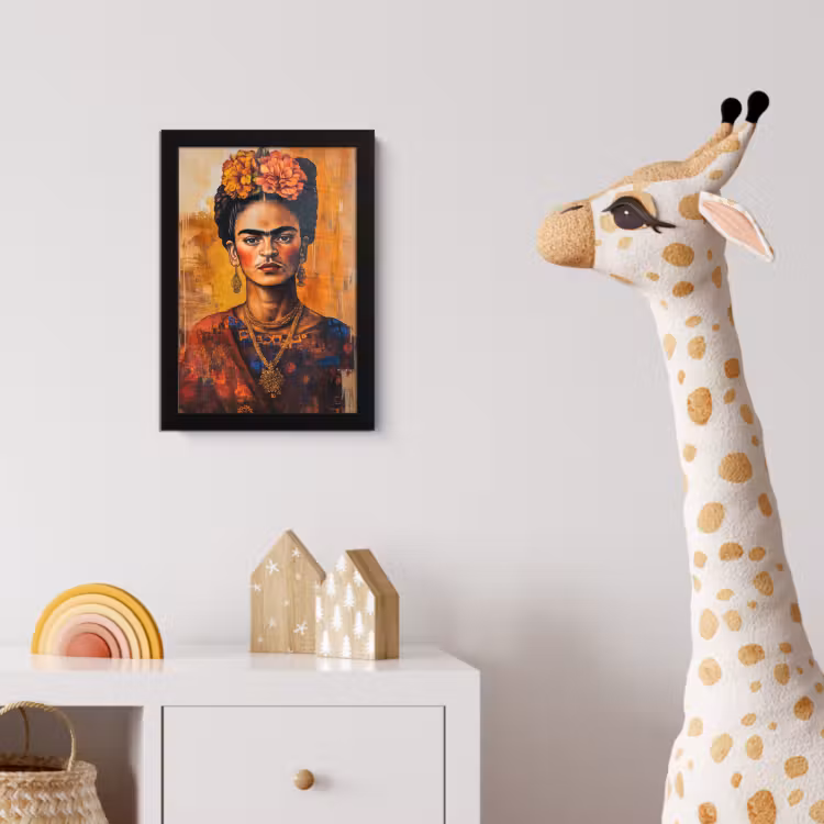 Poster met lijst - Portret - Sieraden - Schilderachtig — 5