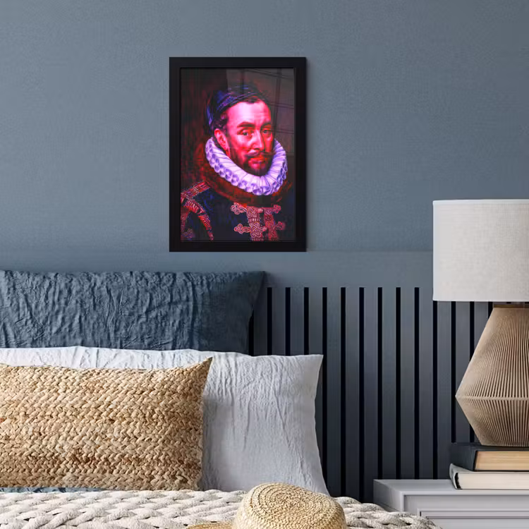 Poster met lijst - Willem van Oranje - Adriaen Thomasz - Oude meesters — 4