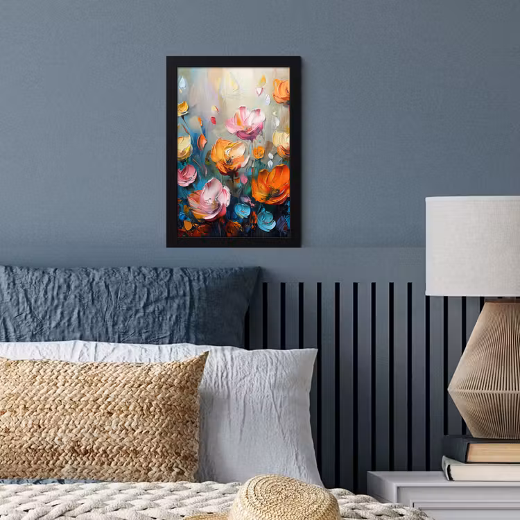 Poster met lijst - Klaprozen - Bloemen - Kunst - Botanisch — 4