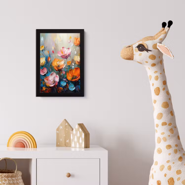 Poster met lijst - Klaprozen - Bloemen - Kunst - Botanisch — 5