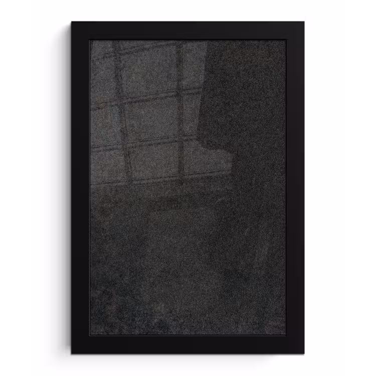 Poster met lijst - Industrieel - Beton - Grijs - Structuren - Retro — 1