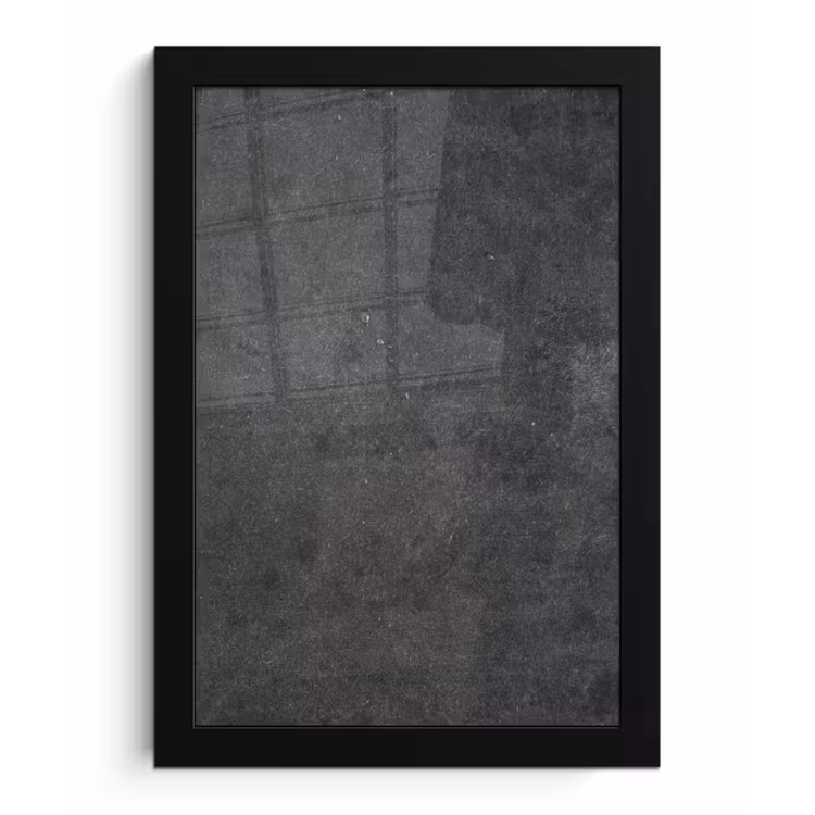 Poster met lijst - Industrieel - Leisteen - Grijs - Structuur - Beton — 1