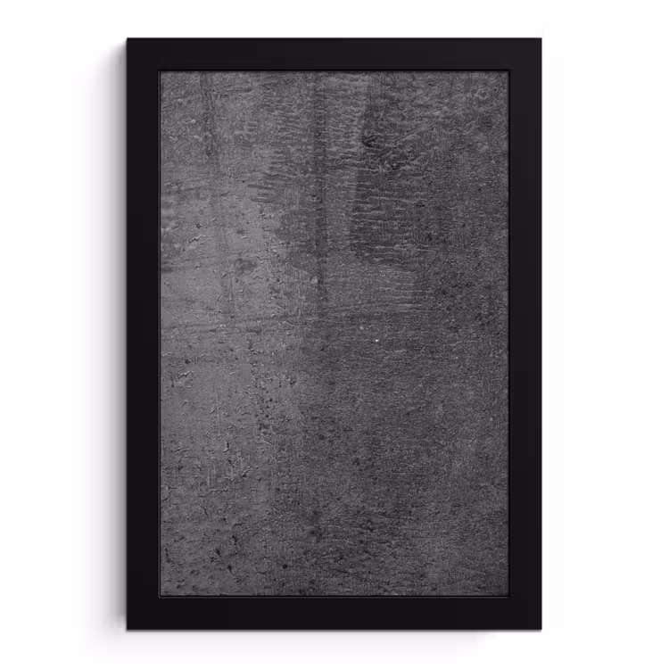 Poster met lijst - Structuur - Beton - Grijs - Industrieel - Rustiek — 1