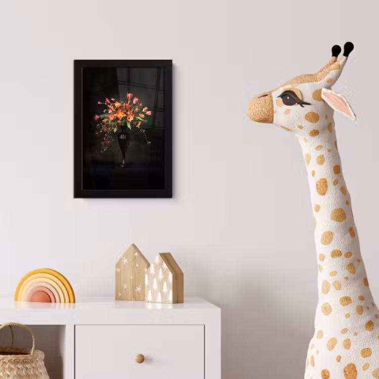 Poster met lijst - Sierlijk - Boeket - Vaas — 5