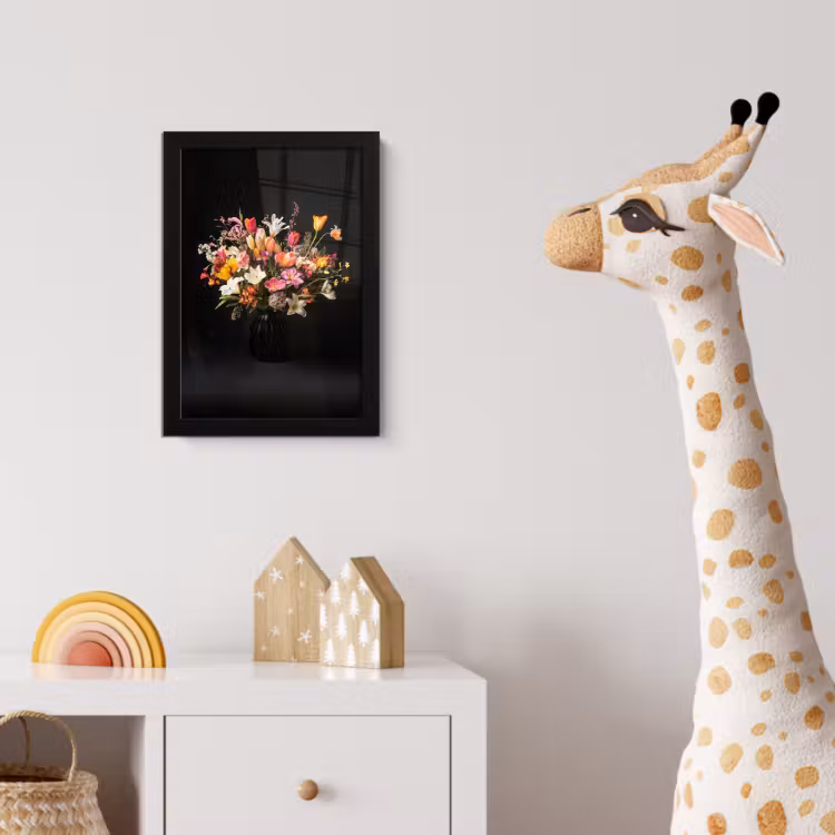 Poster met lijst - Vaas - Bloemen - Tulpen — 5