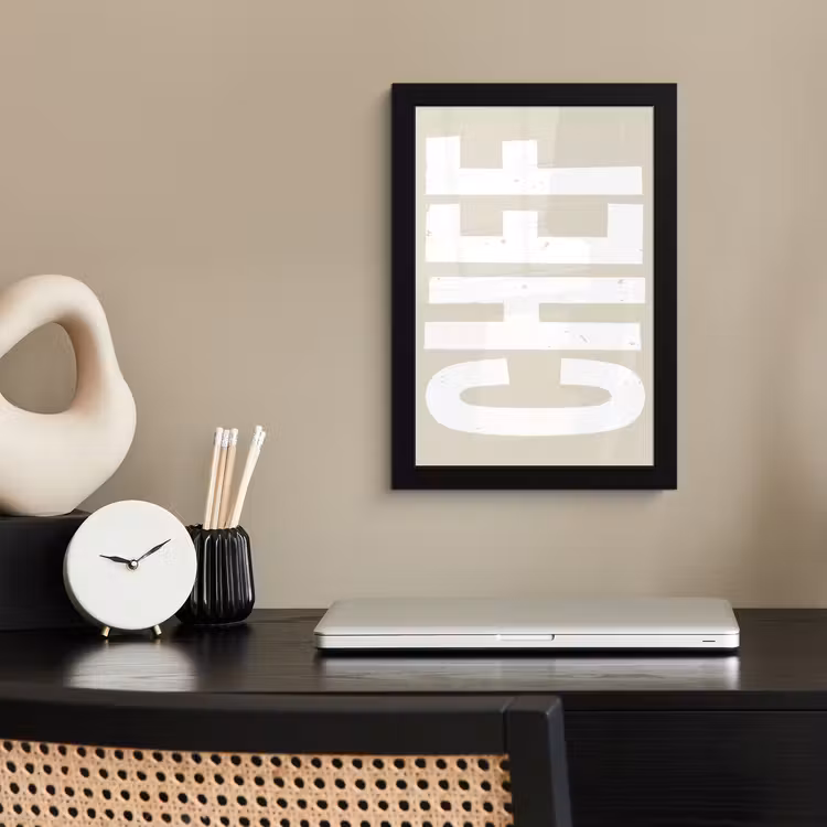 Poster met lijst - Wit - Chef - Decoratie - Japandi — 3