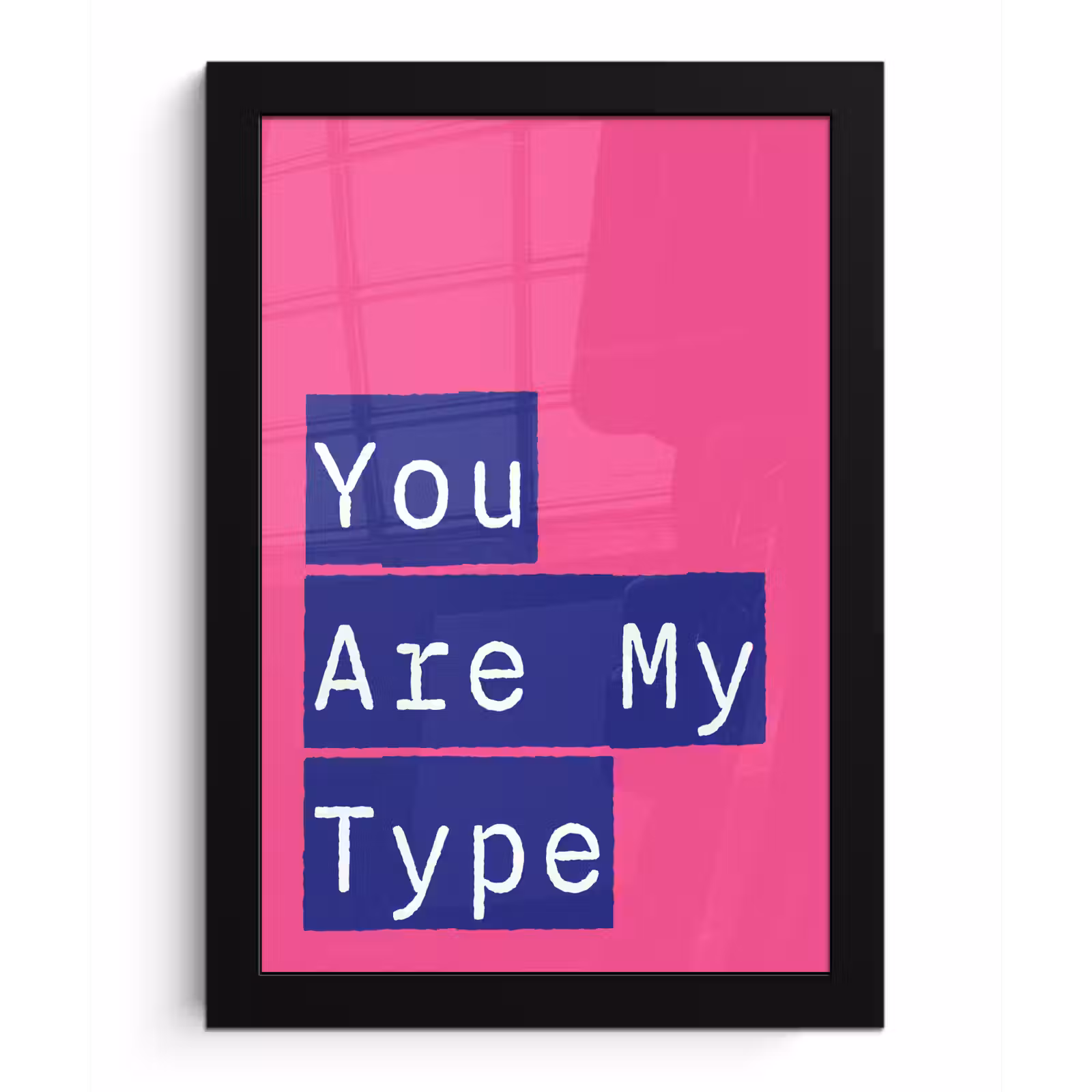 Poster met lijst - Valentijn - Tekst - Love — 1