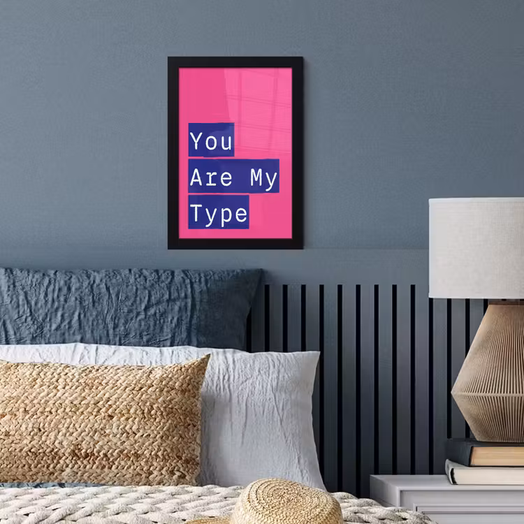 Poster met lijst - Valentijn - Tekst - Love — 4