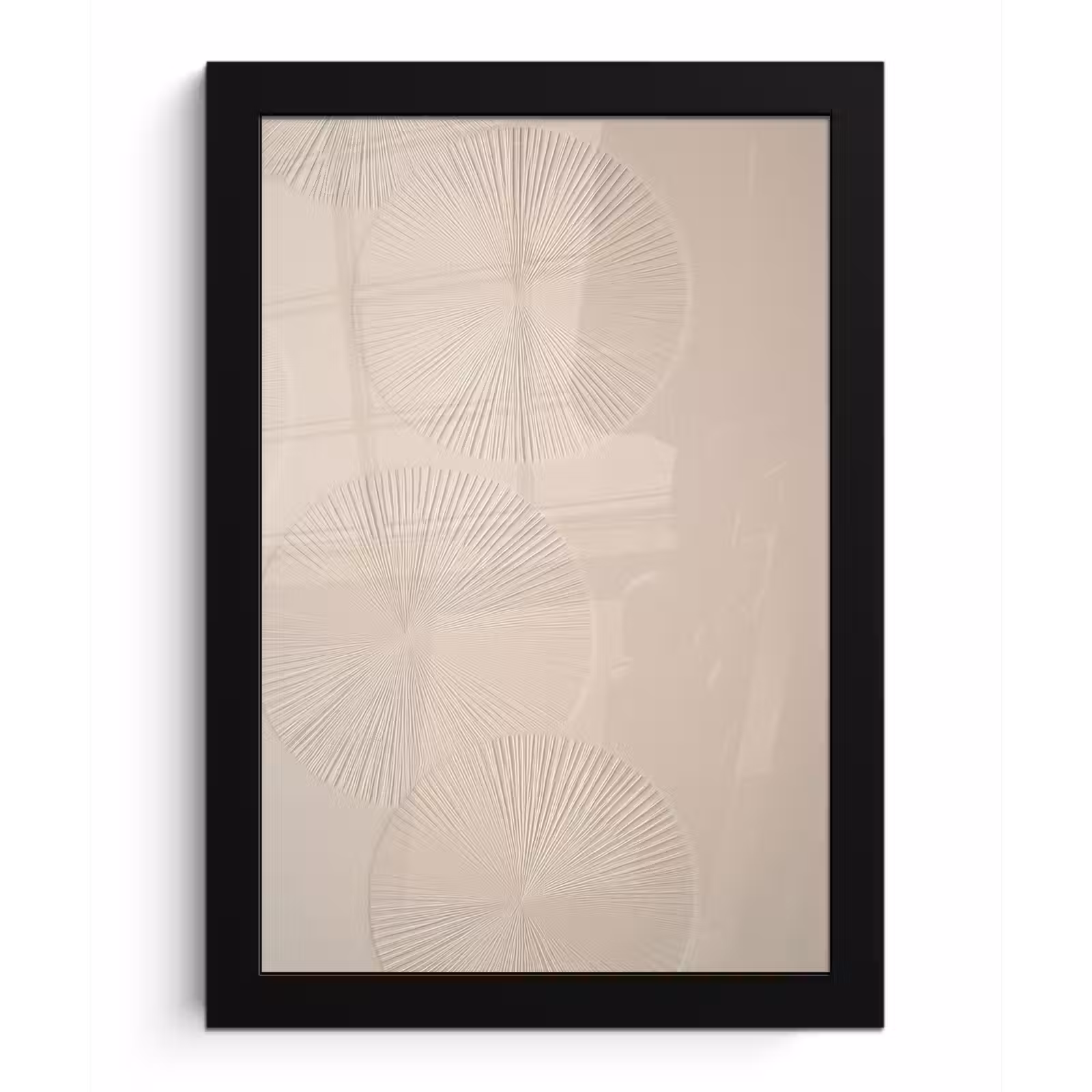 Poster met lijst - Japandi - Beige - Modern — 1