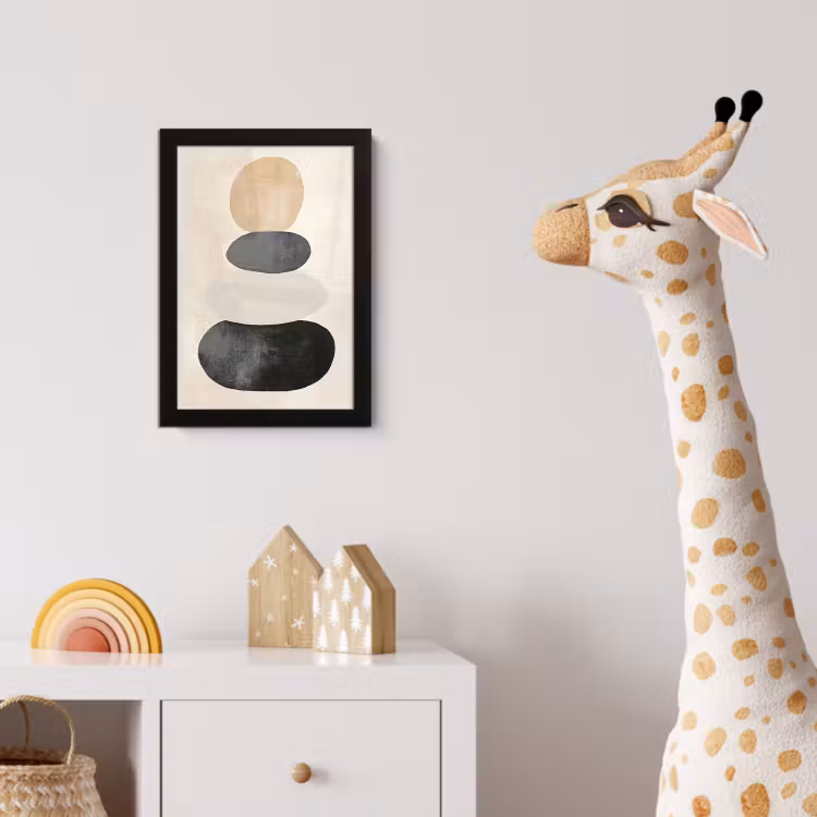 Poster met lijst - Japandi - Wabi sabi - Beige — 5