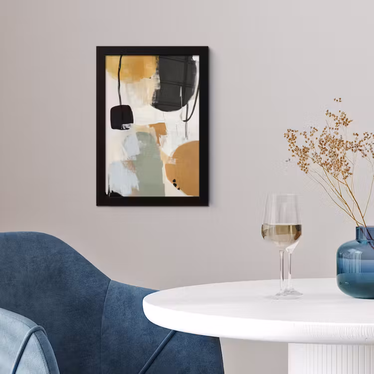 Poster met lijst - Paint - Abstract - Kleuren — 2