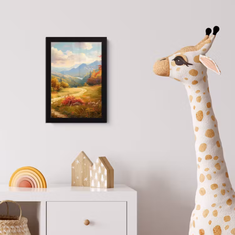 Poster met lijst - Landschap - Illustratie - Natuur — 5