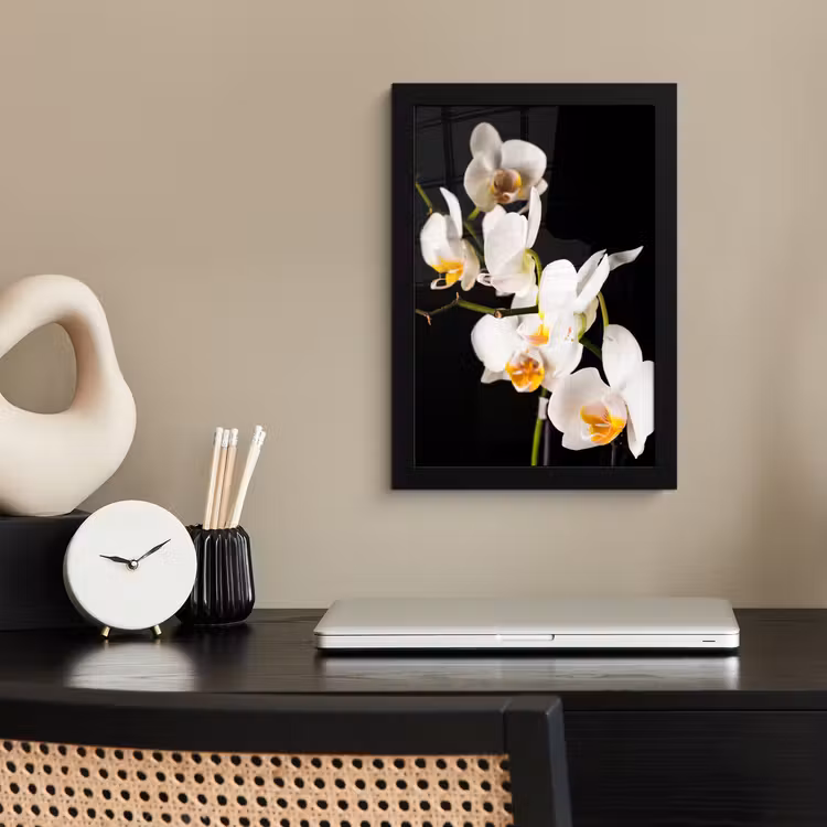 Poster met lijst - Orchidee - Bloemen - Planten - Botanisch — 3