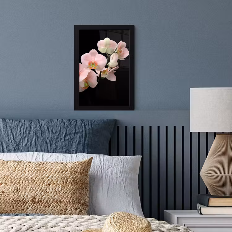 Poster met lijst - Orchidee - Bloemen - Roze - Stilleven - Flora — 4