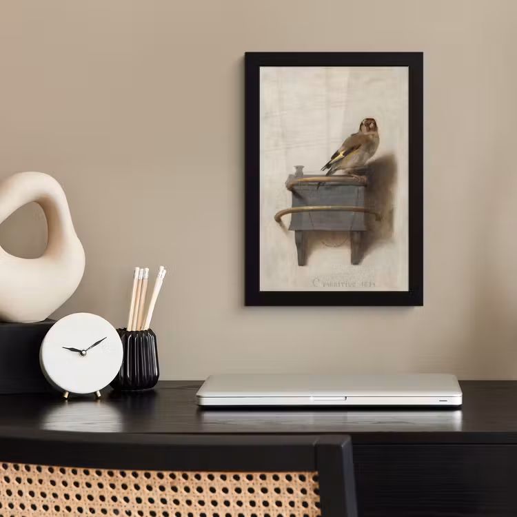 Poster met lijst - Puttertje - Oude Meester - Carel Fabritius — 3
