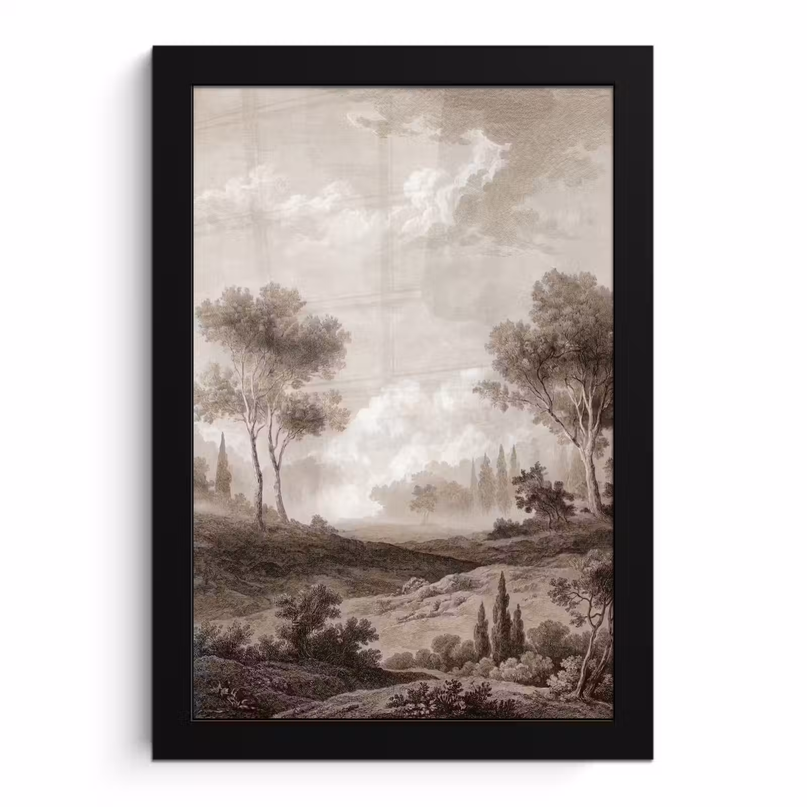 Poster met lijst - Klassiek - Landschap - Neutraal — 1