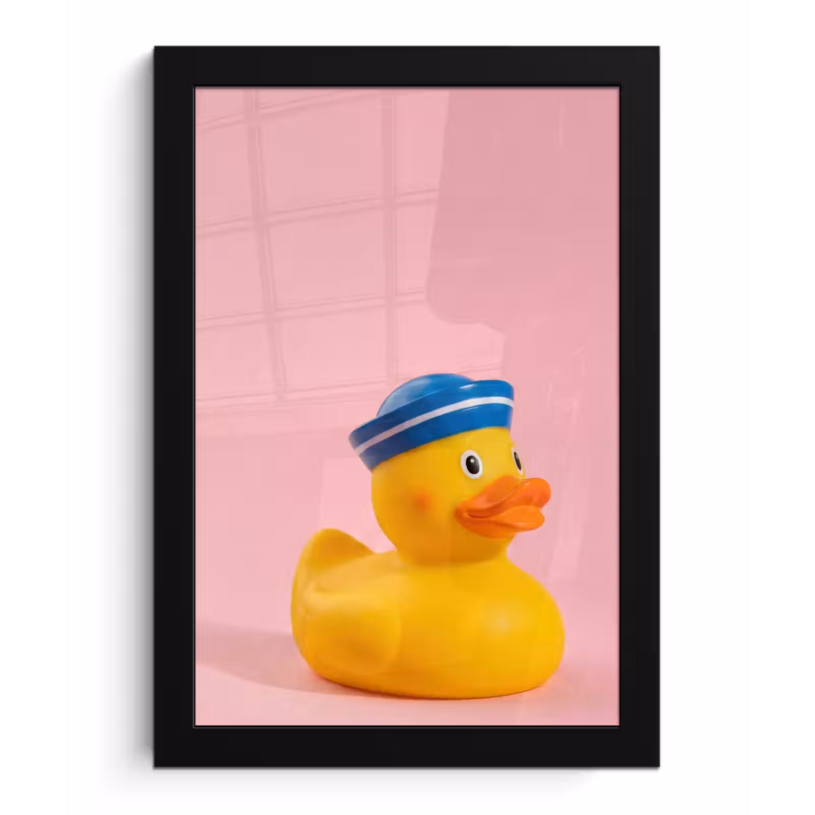 Poster met lijst - Matroos - Eend - Roze — 1
