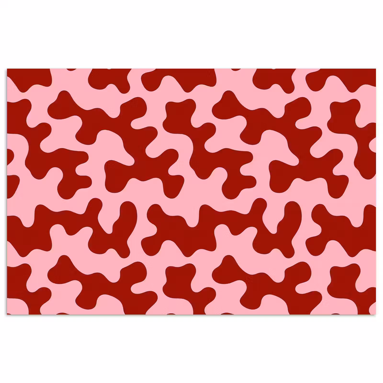 Poster - Modern - Abstract - Rood — 1