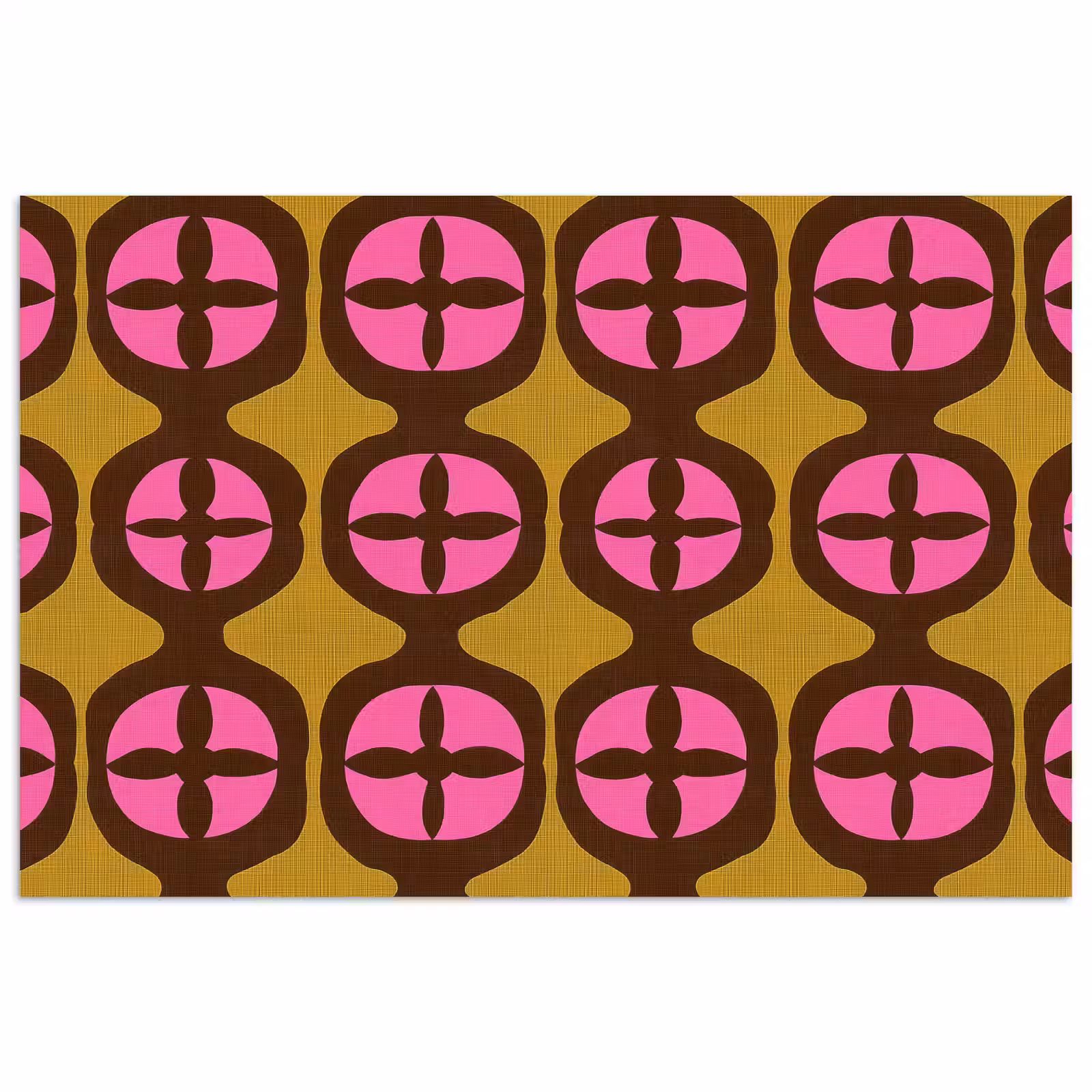 Poster - Modern - Patroon - Roze — 1