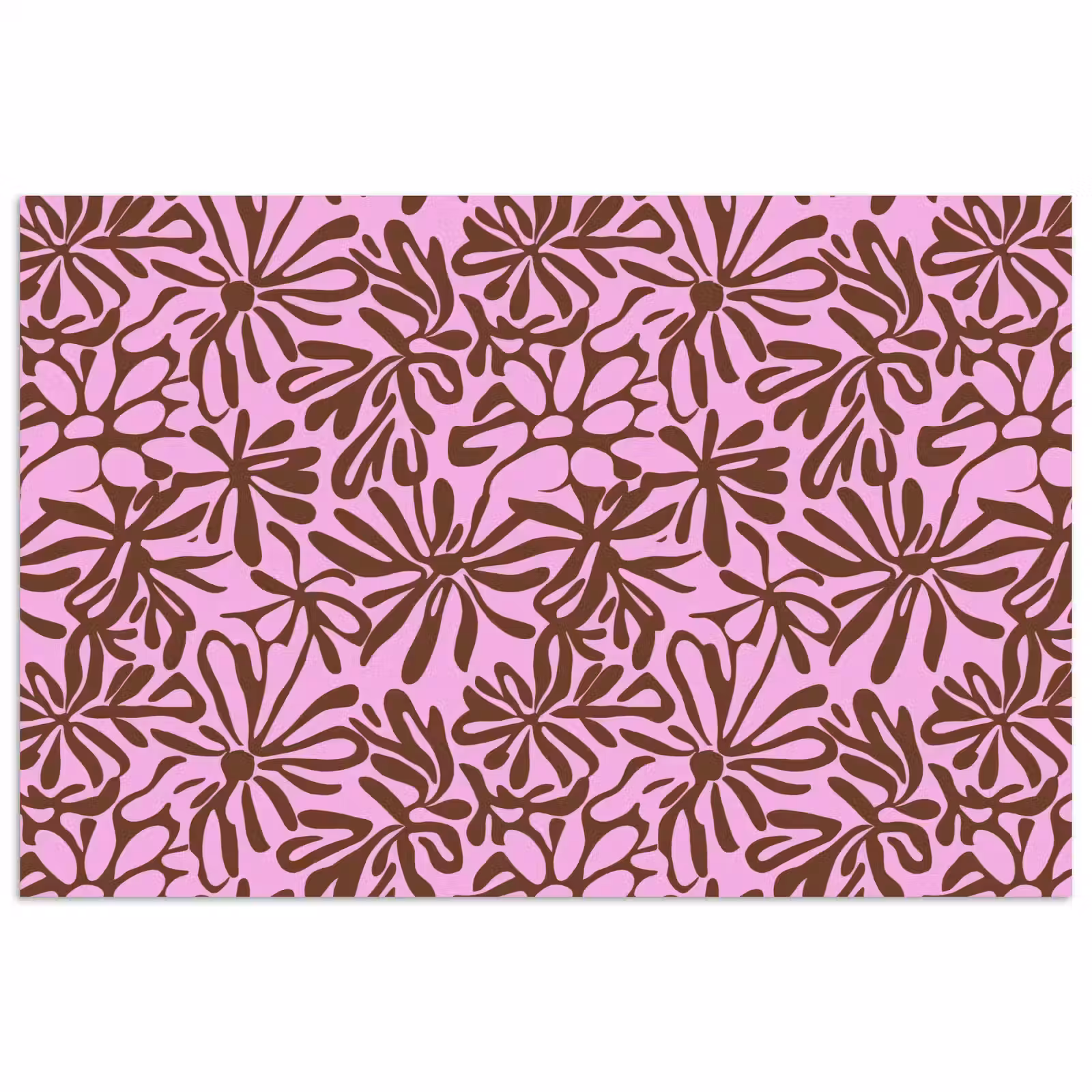 Poster - Organisch - Patroon - Roze — 1