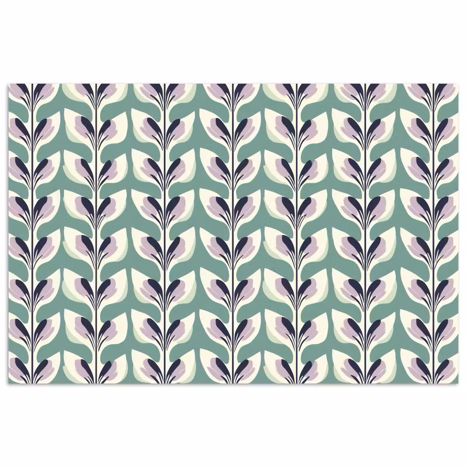 Poster - Retro - Modern - Groen — 1