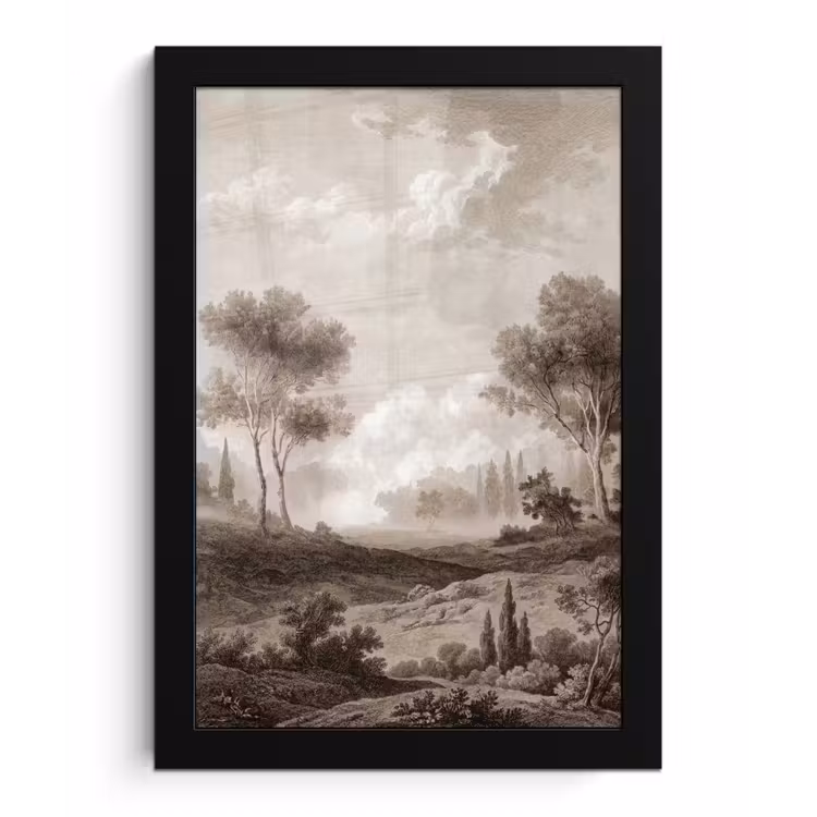 Poster met lijst - Klassiek - Landschap - Neutraal — 1