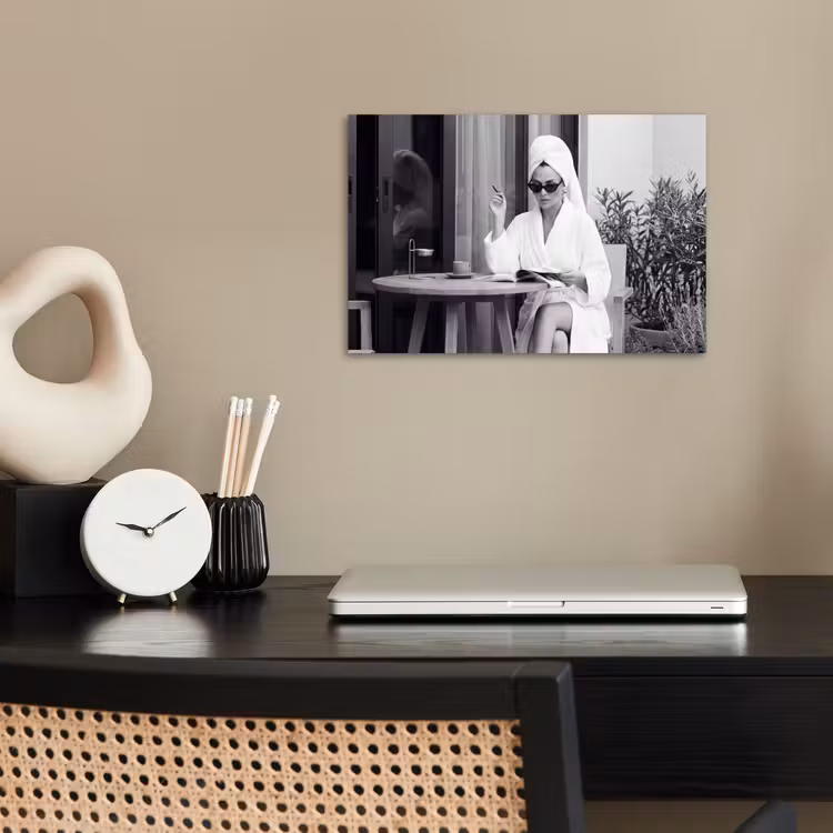 Poster - Modern - Vrouw - Zwart - Wit — 2