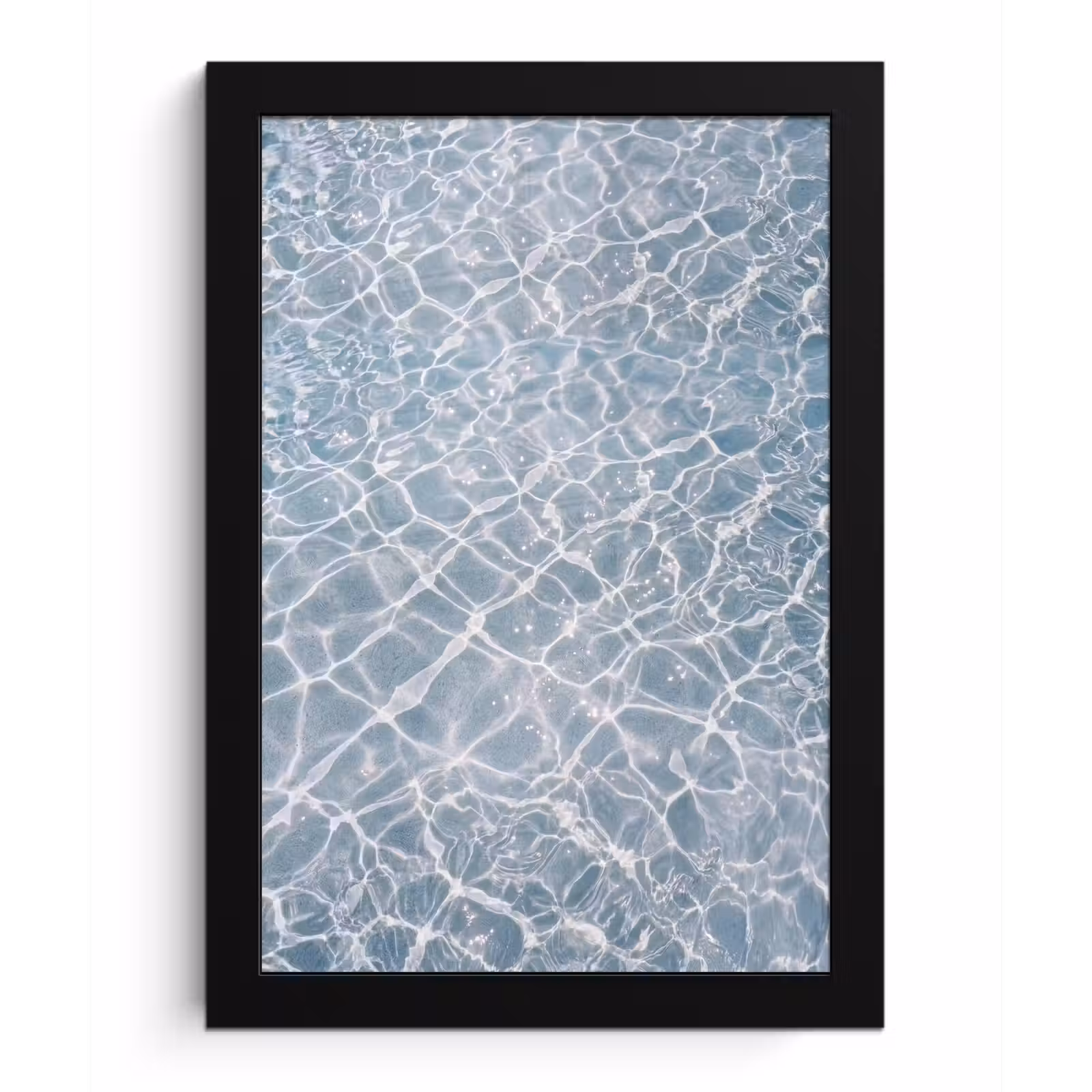 Poster met lijst - Water - Reflectie - Zonlicht — 1