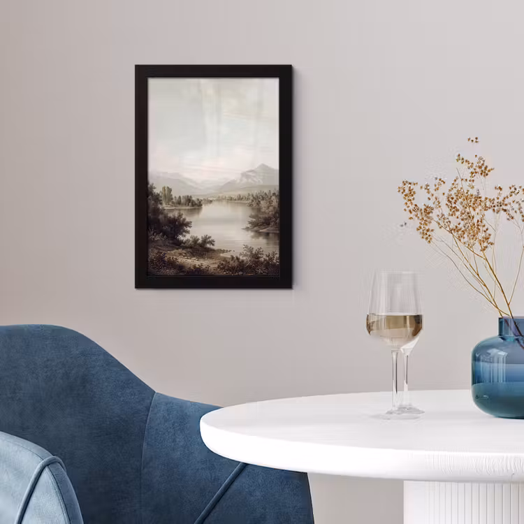 Poster met lijst - Klassiek - Landschap - Sereen — 2