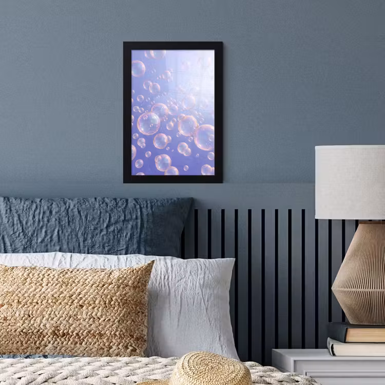 Poster met lijst - Pastel - Bubbels - Dromerig — 4
