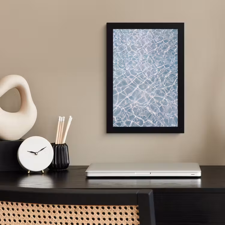 Poster met lijst - Water - Reflectie - Zonlicht — 3
