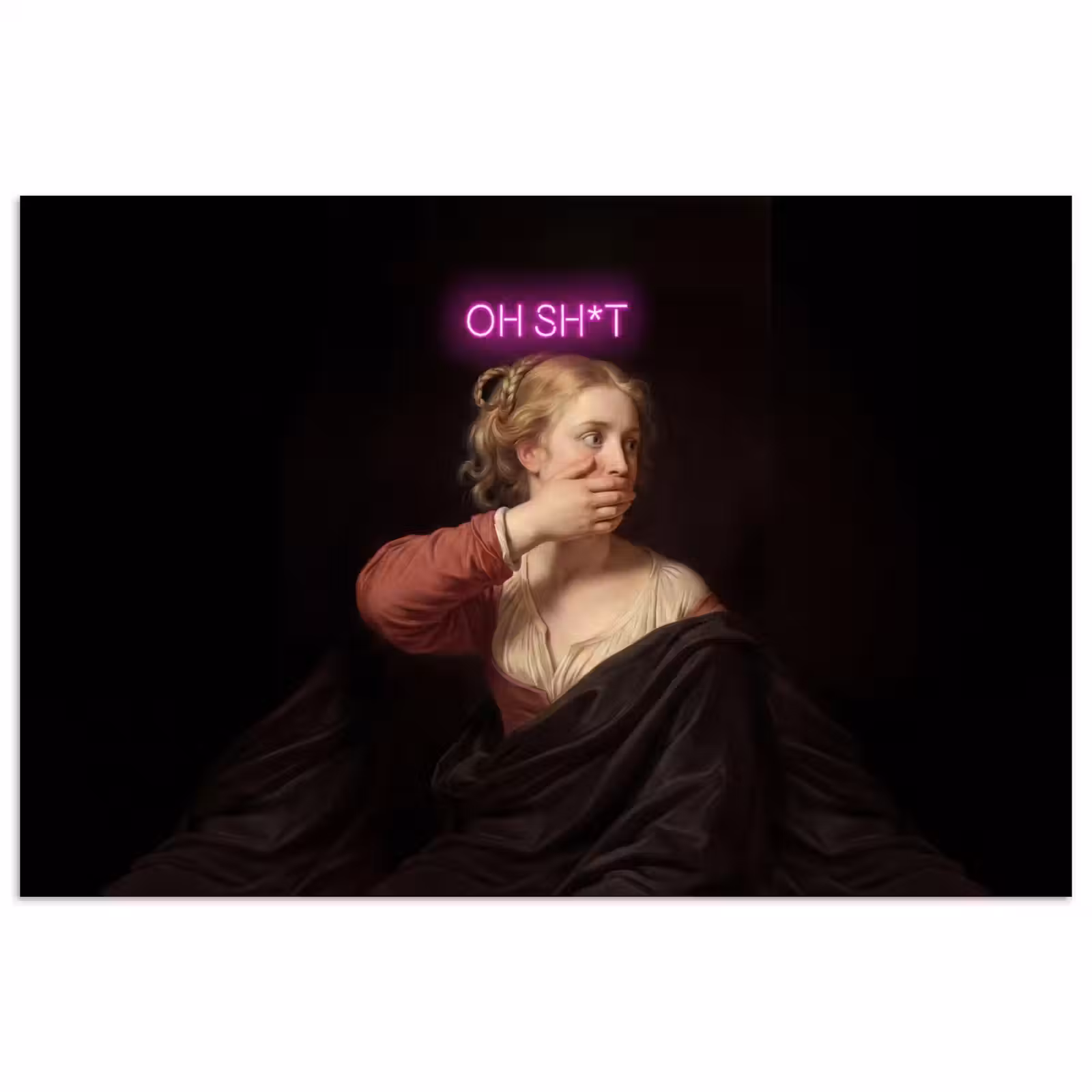 Poster - Quote - Neon - vrouw — 1