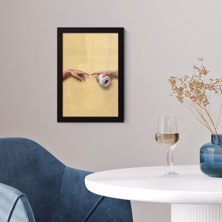 Poster met lijst - Klassiek - Kunst - Humor — 2