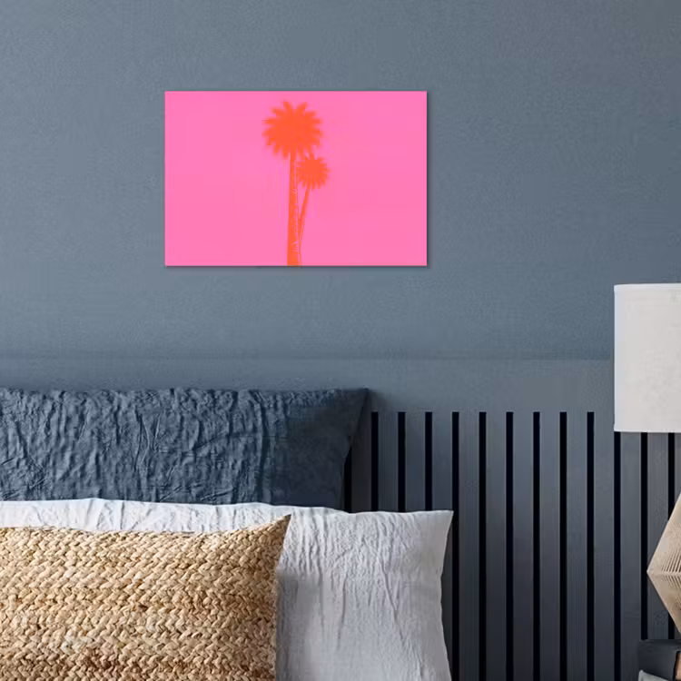 Poster - Palmbomen - Modern - Roze — 3