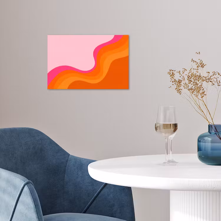 Poster - Retro - Waves - Kleurrijk — 4