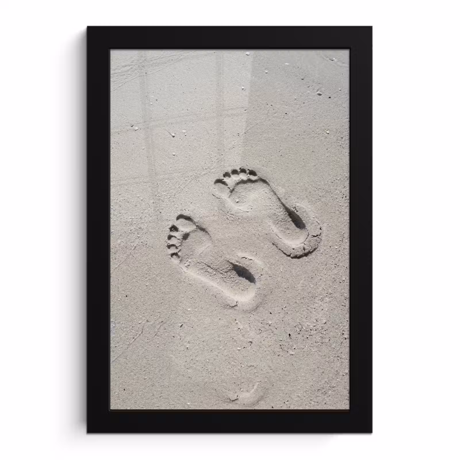 Poster met lijst - Voeten - Zand - Zee — 1