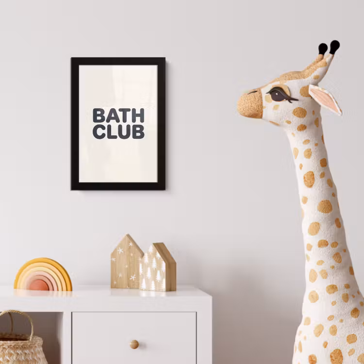 Poster met lijst - Quote - Grijs - Wit — 5
