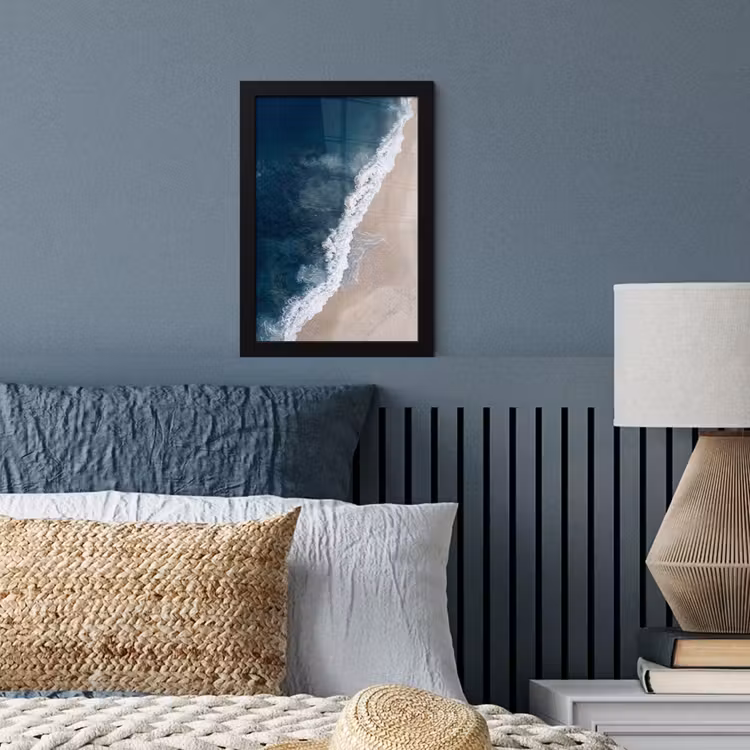 Poster met lijst - Strand - Zee - Golven — 4