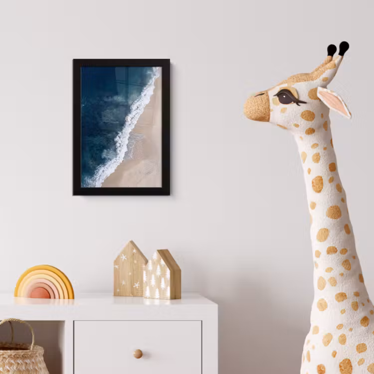 Poster met lijst - Strand - Zee - Golven — 5