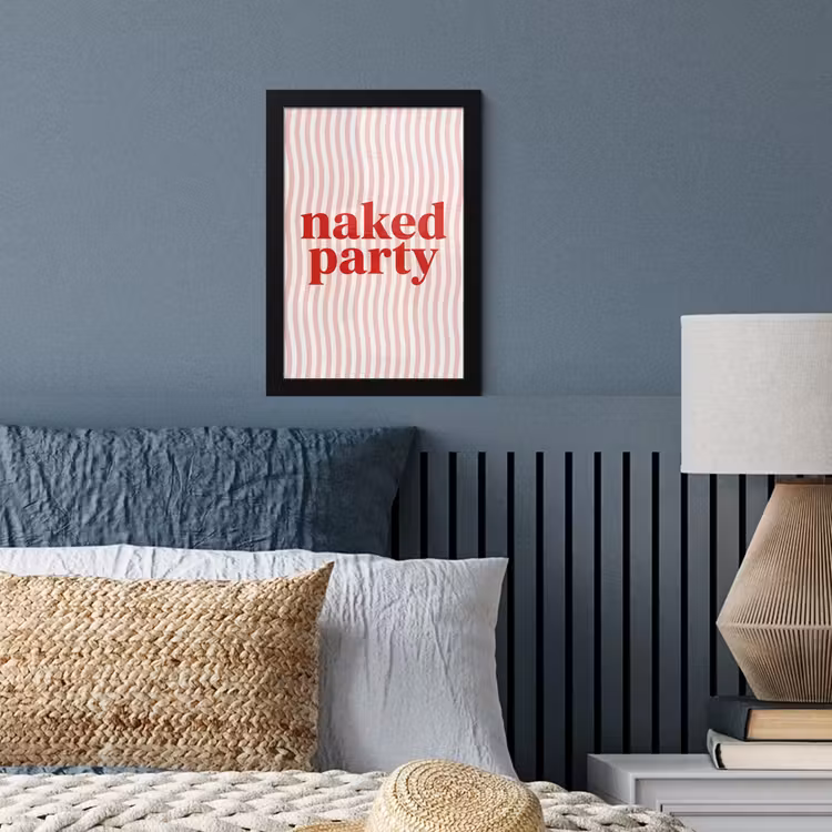 Poster met lijst - Tekst - Modern - Strepen — 4