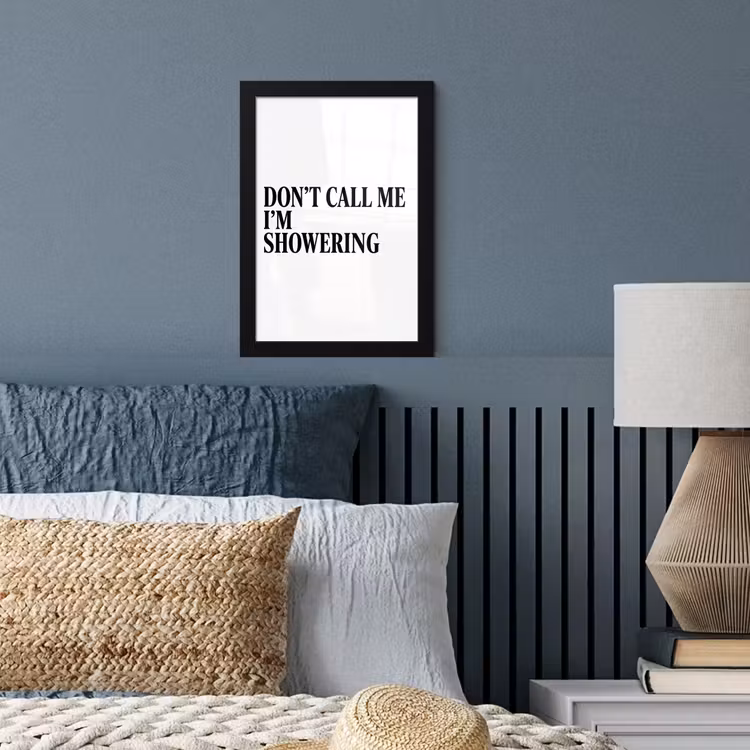 Poster met lijst - Tekst - Modern - Zwart - Wit — 4