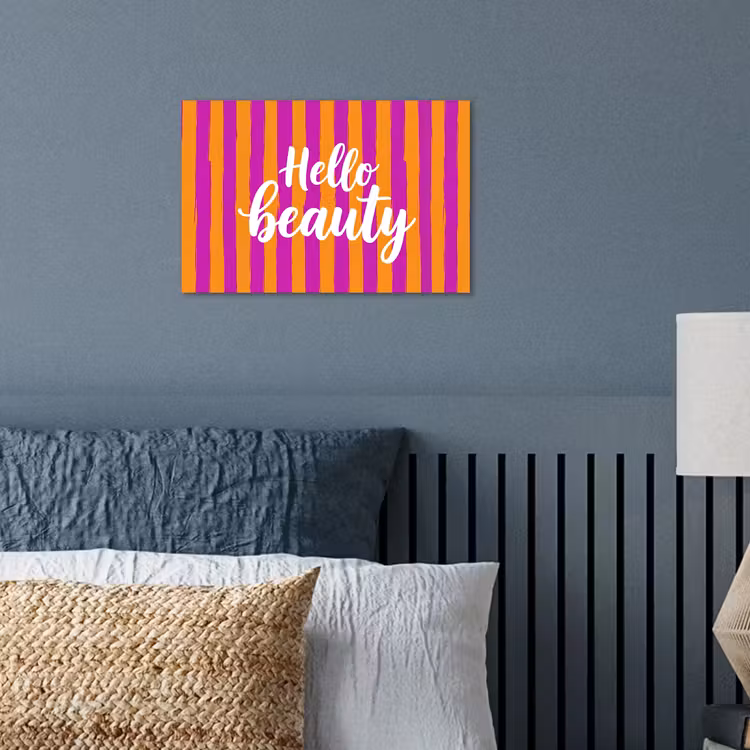 Poster - Modern - Hello - Oranje — 3