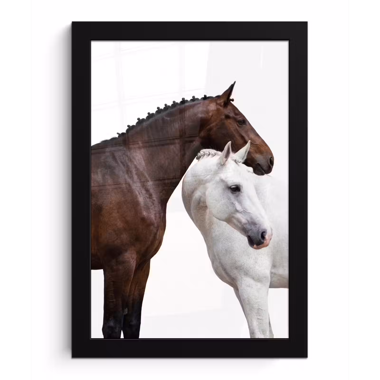 Poster met lijst - Paard - Modern - Balans — 1