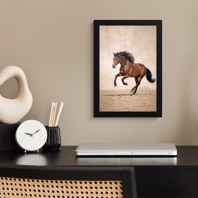 Poster met lijst - Paard - Galop - Energie — 3