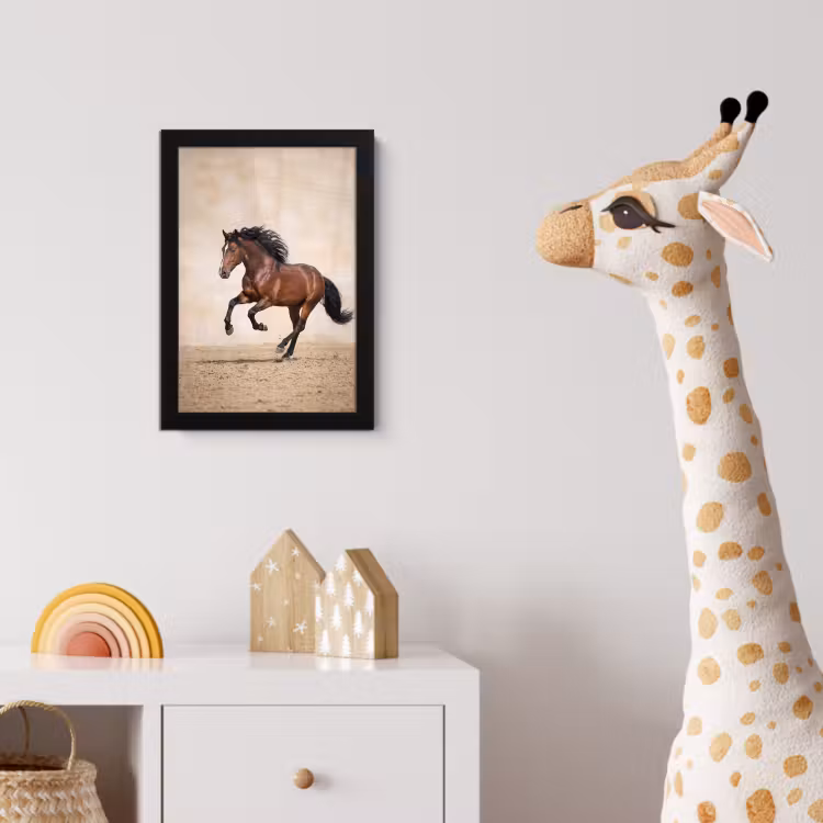 Poster met lijst - Paard - Galop - Energie — 5
