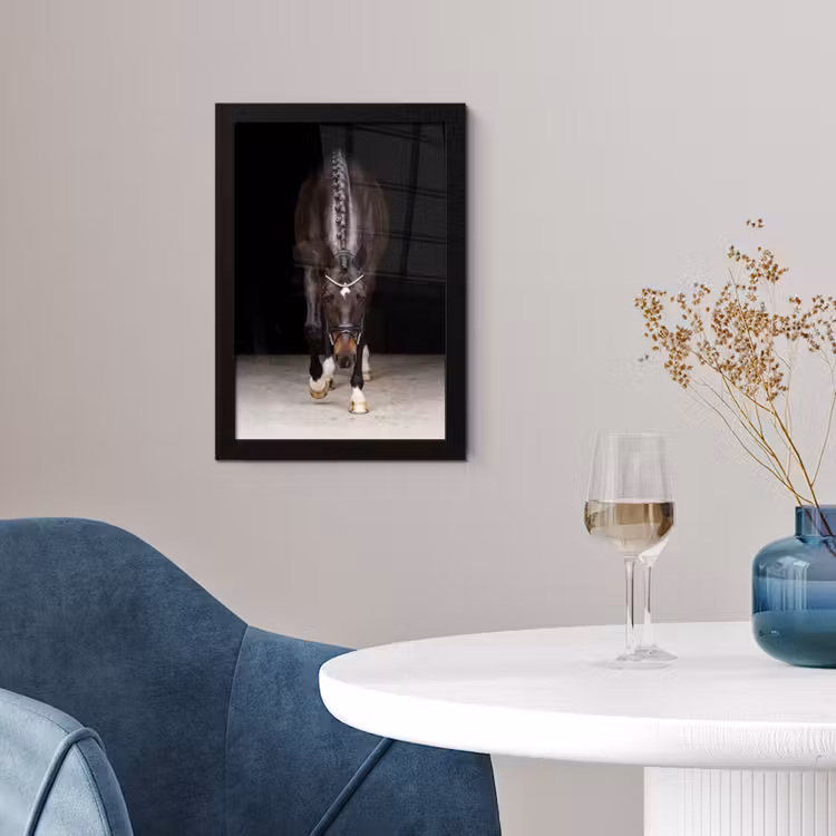 Poster met lijst - Paard - Modern - Portret — 2