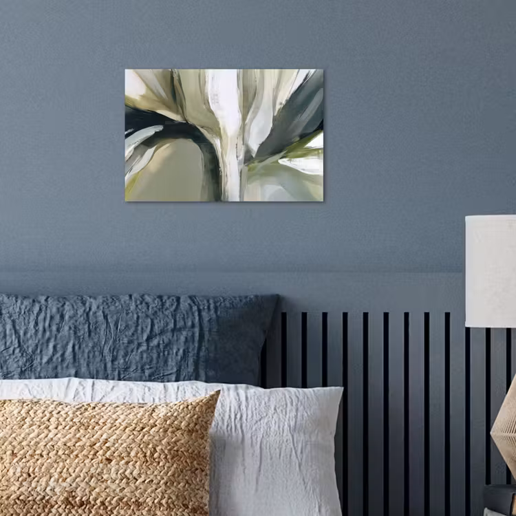 Poster - Natuur - Abstract - Groen - Penseelstreken — 3