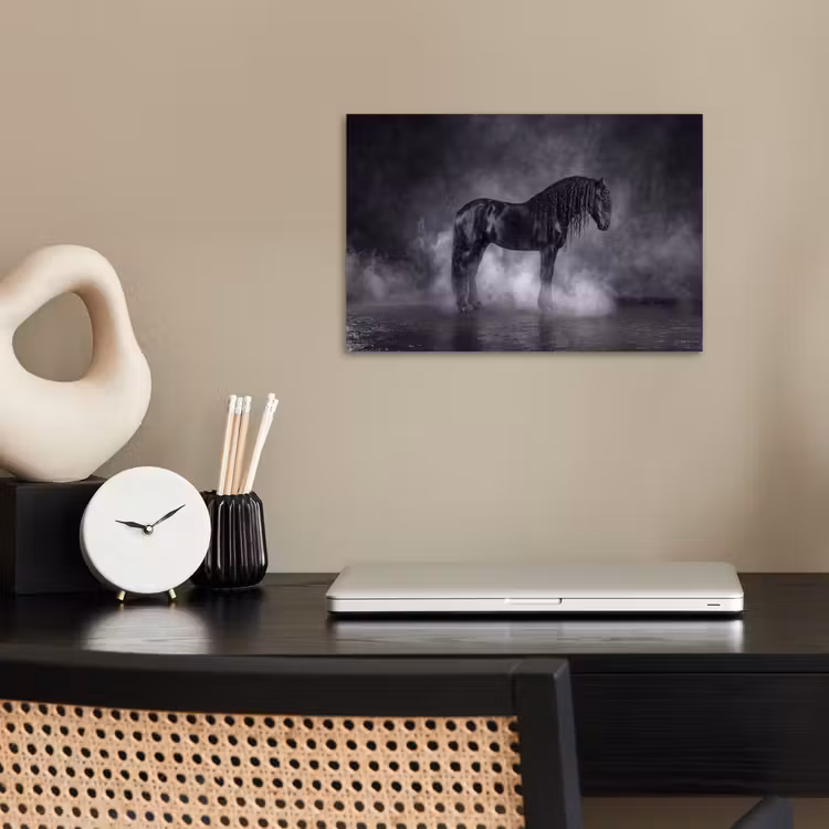 Poster - Paard - Magisch - Zwart — 2