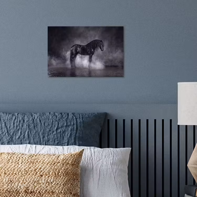 Poster - Paard - Magisch - Zwart — 3